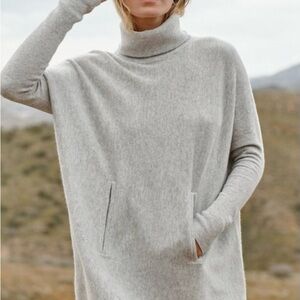 Garnet Hill oversized, cashmere sweater, like new!